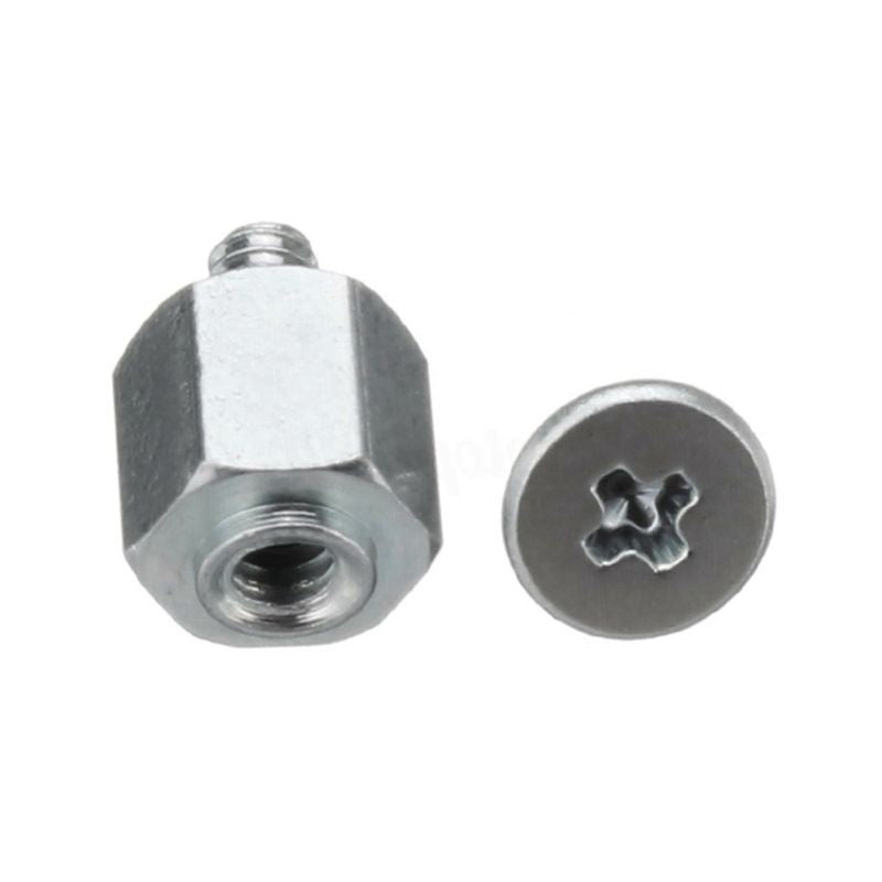 10 juegos de montaje manual, tornillo de soporte, tuerca hexagonal para placa base A-SUS M.2 SSD