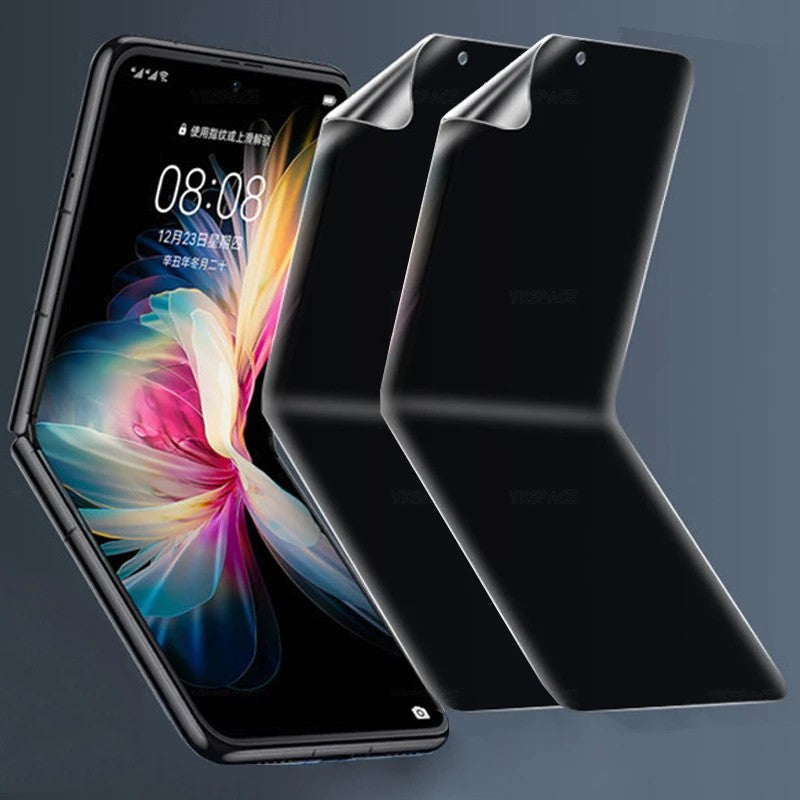Película de hidrogel antiespía para Samsung Galaxy Z Flip 5 4 3 Flip5 Flip4, Protector de pantalla suave, 5 uds.