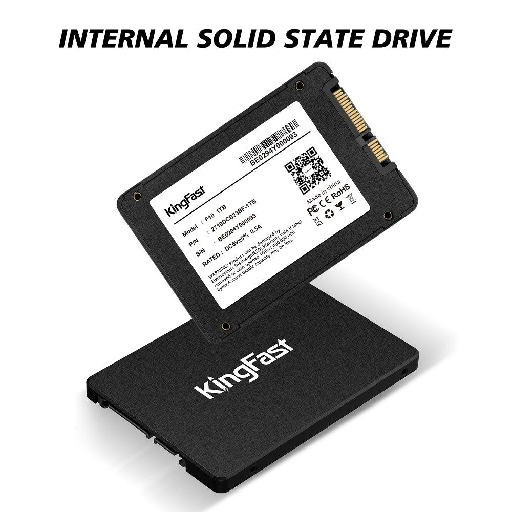 KingFast-disco duro HD para ordenador portátil y de escritorio, unidad de estado sólido Sata 3 de 1TB, 2TB, 512gb, 480gb, 256gb, 240 GB, 128gb, 120gb, 500gb, 2,5 gb