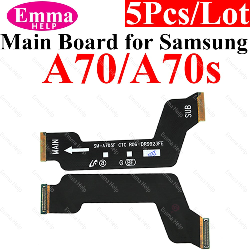Cable flexible de placa base de 5 uds para M12 M14 M15 M16 para Samsung Galaxy A21S A31 A51 A71 A50 A40 A30 A20S A10 A10S