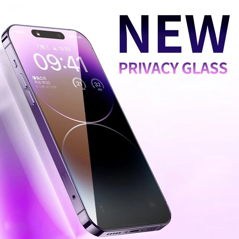 1-3 piezas de vidrio templado de privacidad antiluz azul para iPhone 15 Pro Max 14 Plus 13 12 Mini 11 protección ocular Protector de pantalla transparente