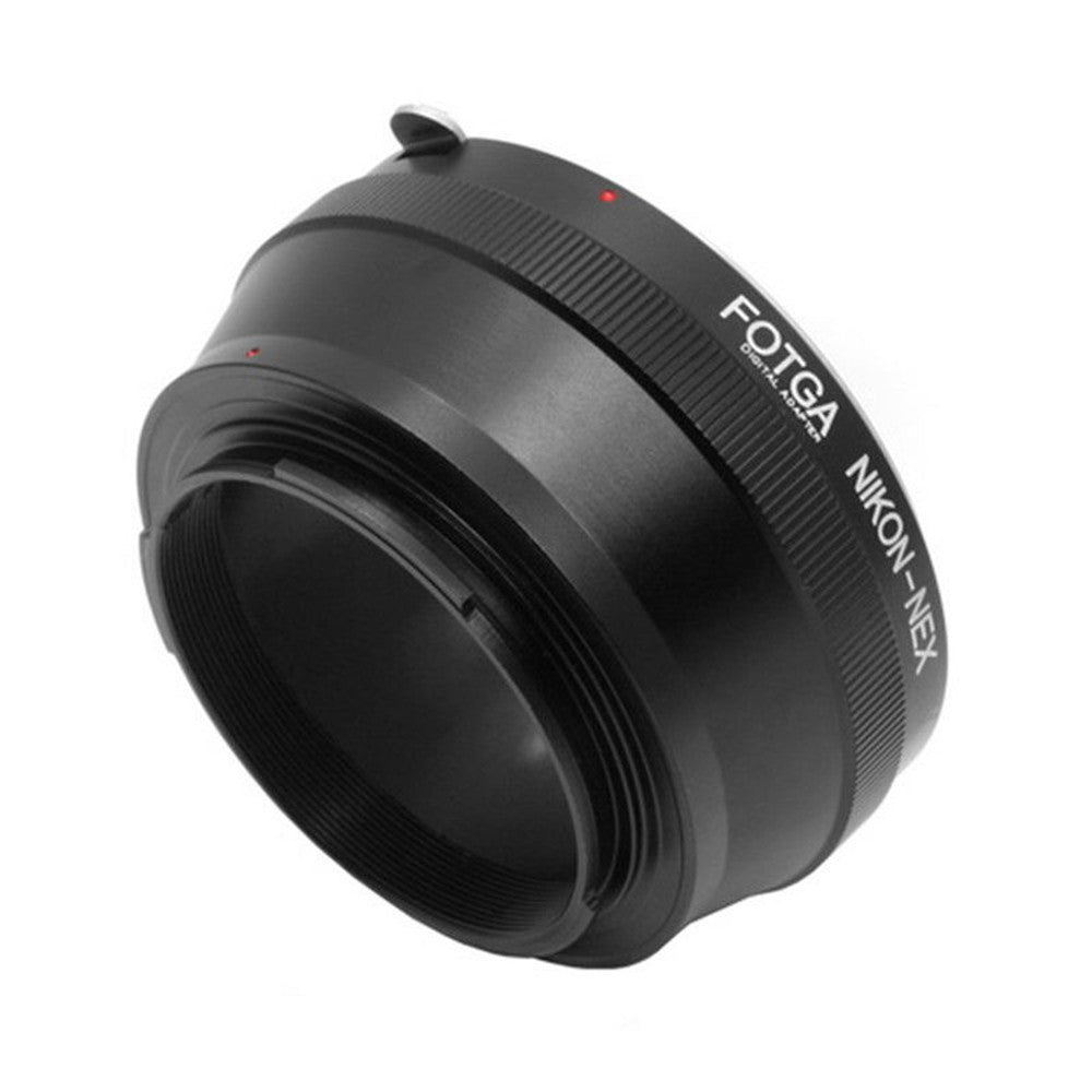 Fotga Anillo adaptador Nikon Ai Pre-Ai F Lente de montaje a cámara Sony E-Mount NEX-3 NEX-5 NEX-7 NEX-VG10 NEX-5N NEX-C3 Alpha A7 A7S A9