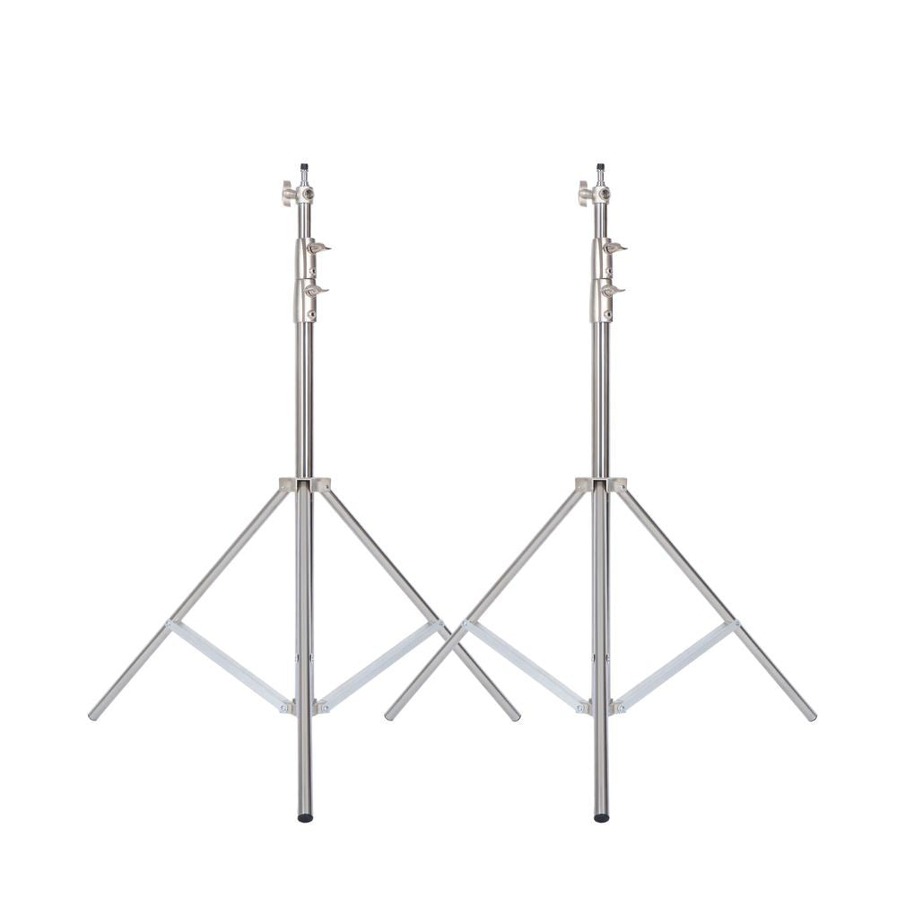 Trípode de aleación de aluminio y acero inoxidable de 2/2,8 M, soporte de luz plegable, trípode para fotografía, soporte en C para foco, Softbox, estudio fotográfico