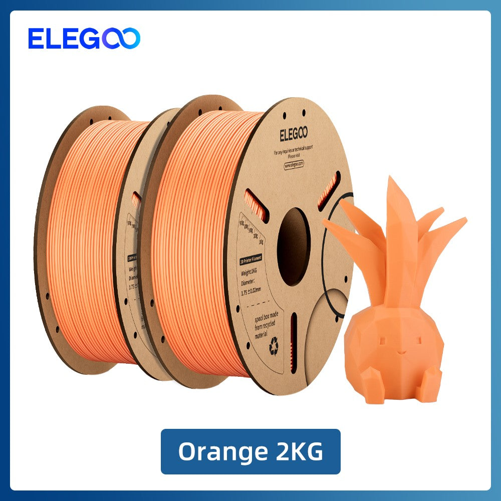 ELEGOO 1kg 1,75mm filamento PLA plástico 3D PLA para impresora 3D Material consumible para impresora 3D NEPTUNE 3 PRO FDM