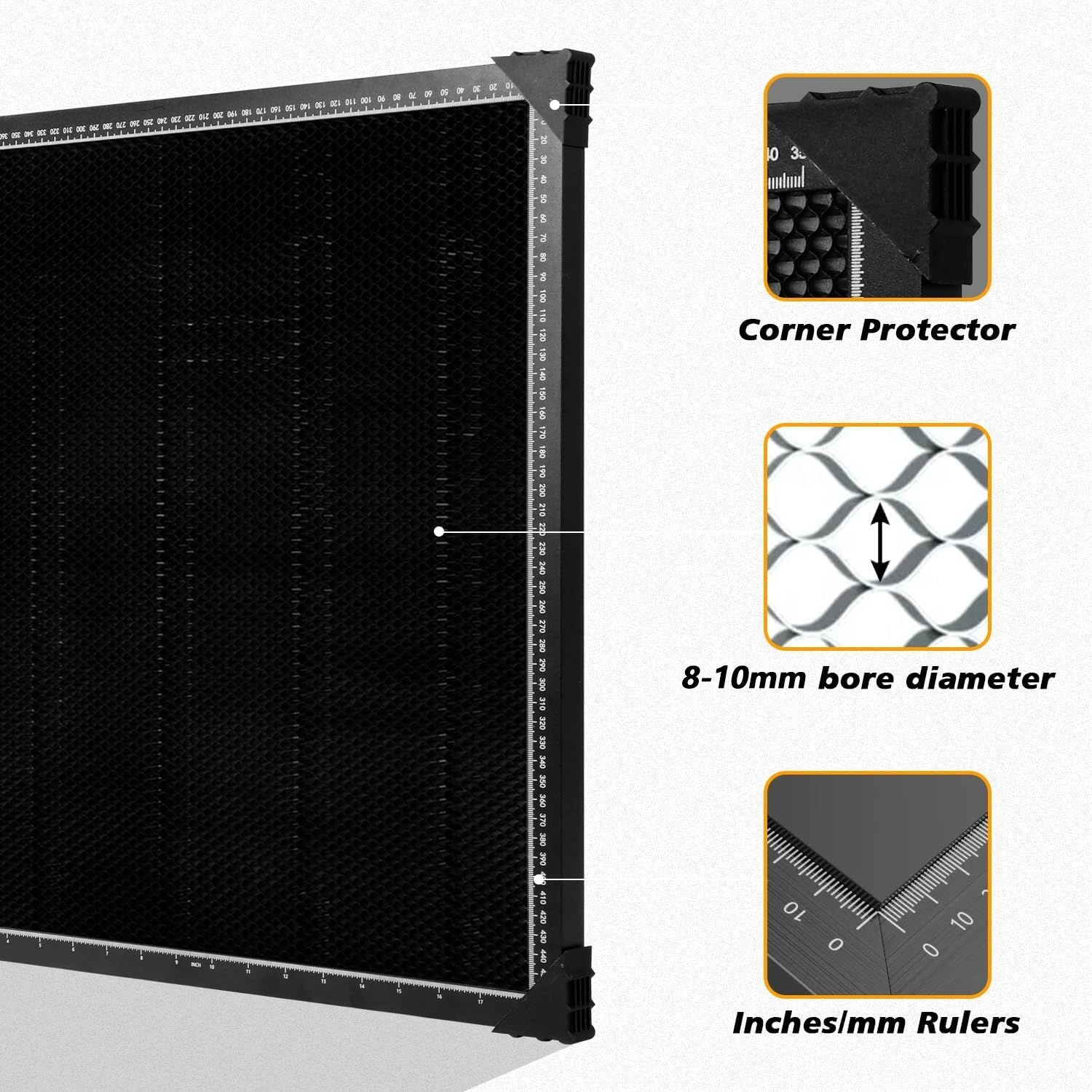 TWO TREES Mesa de grabado láser CNC, máquina de corte láser, mesa de trabajo de panal para máquina cortadora de Co2 TS2 TTS-55, piezas de equipo de búsqueda láser