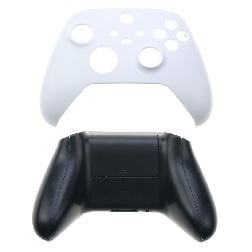 Carcasa de repuesto JCD para controlador Xbox Series X S, carcasa frontal y trasera, cubierta de placa frontal superior e inferior
