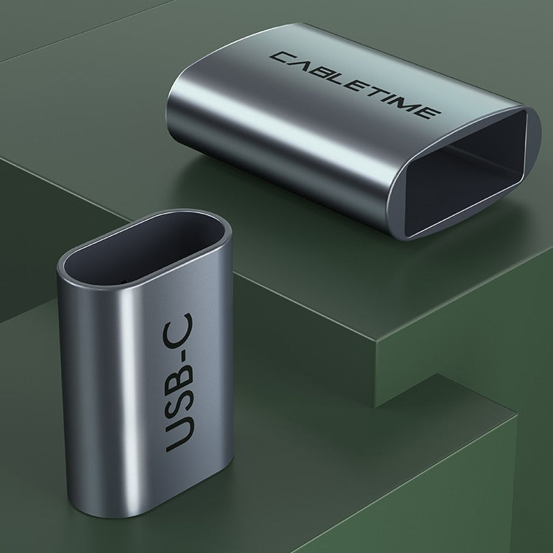 Cabletime-Cable USB C OTG tipo C macho a adaptador USB hembra, transmisión de 5GBPS, Cable de carga rápida para Xiaomi Mix 3 Huawei C380