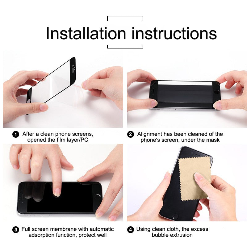 1-4 Uds para Redmi Note 12 4G vidrio Xiaomi Redmi Note 12 4G vidrio templado cubierta completa pegamento Protector de pantalla Redmi Note 12 4G vidrio