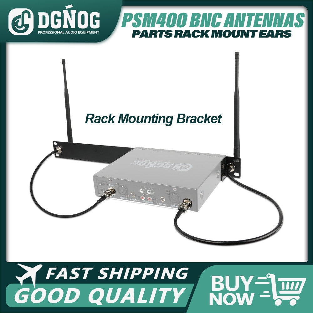 Piezas de sistema IEM inalámbrico PSM400, montaje en Rack, orejas y antenas BNC