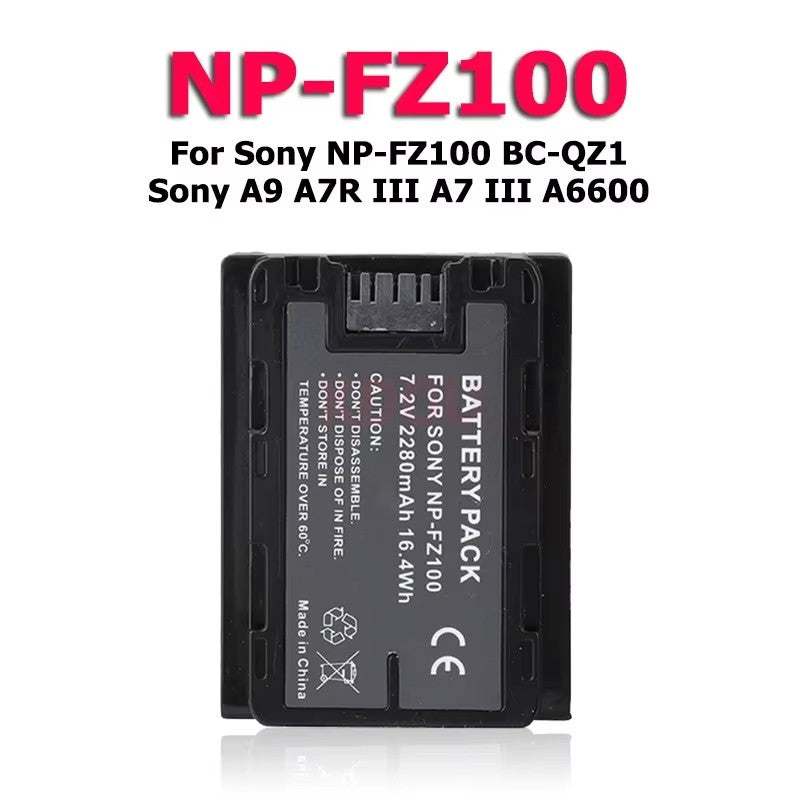 Batería LIP1653ERPC SP65M PSP1000 NP-FZ100 para Sony Xperia XA2 Ultra G3421 AlphaA7III PSV1000 PSVita1000 PSP1000 PSP-280