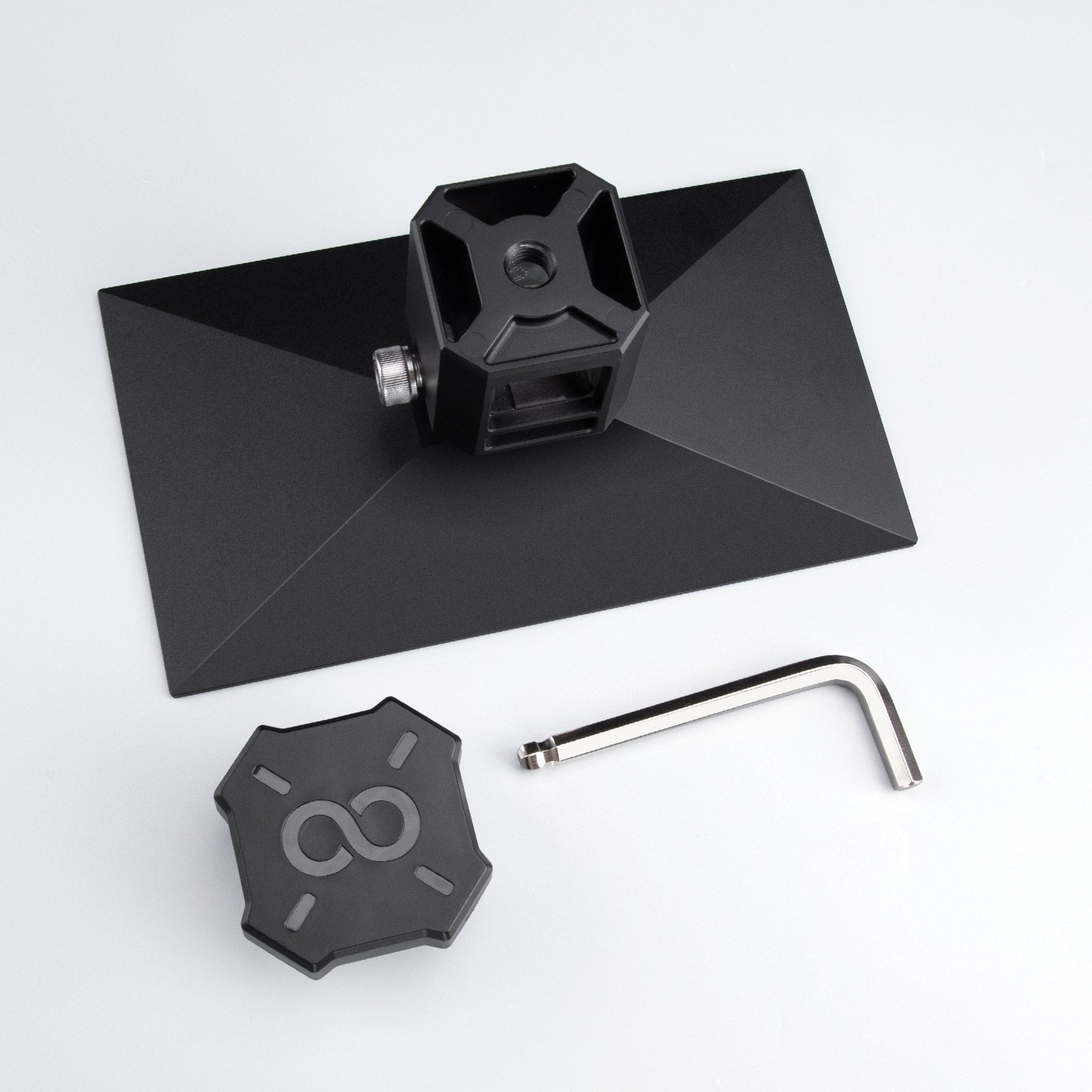 Placa de construcción de impresora 3D ELEGOO para piezas de impresora 3D SATURN 2 MSLA con tornillos hexagonales antideslizantes y superficie arenada