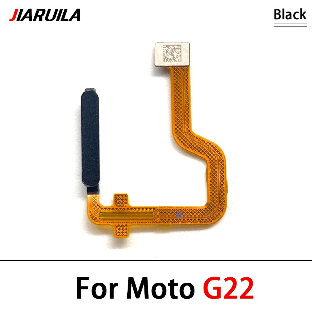 Botón de inicio, Sensor de identificación táctil de huellas dactilares, cinta de Cable flexible, piezas de repuesto para Moto G22 G31 G51 5G G60S G71