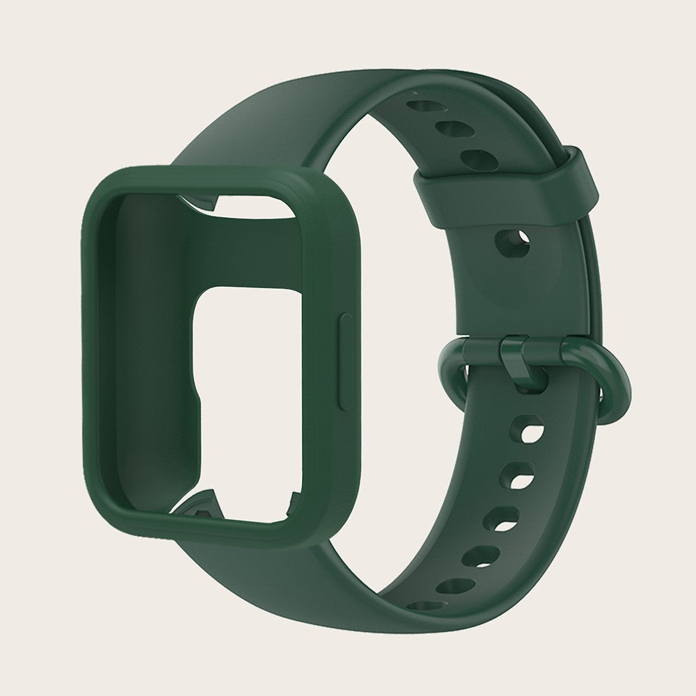 Para Redmi Watch 2 correas de muñeca + funda protectora pulsera 2 en 1 pulsera de silicona correa de reloj para Redmi Watch 2 Lite