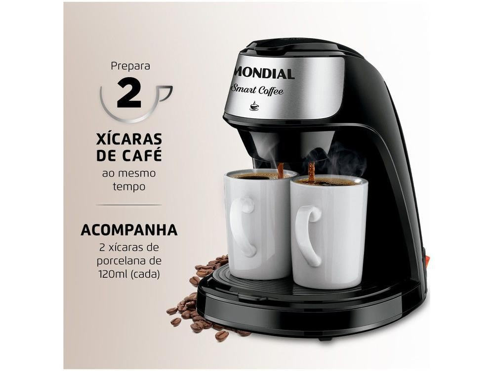 Cafetera eléctrica Mondial, C-42-2X-BI