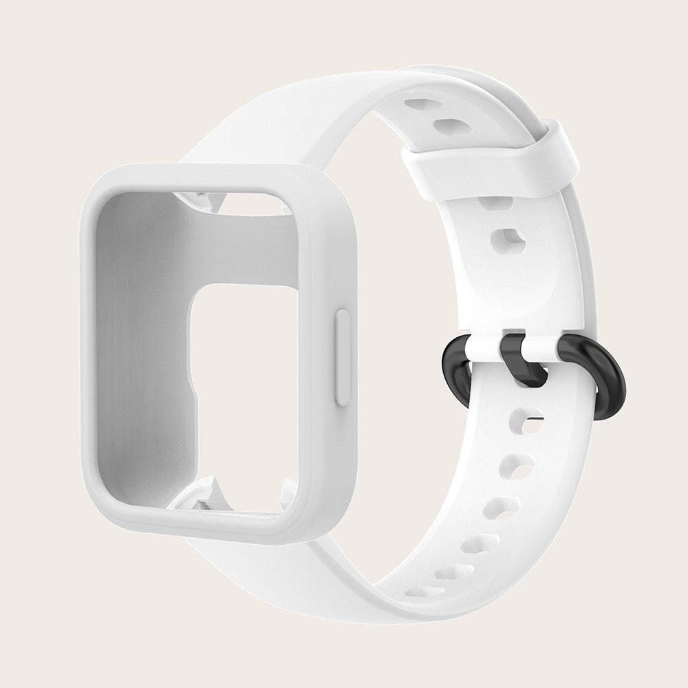 Para Redmi Watch 2 correas de muñeca + funda protectora pulsera 2 en 1 pulsera de silicona correa de reloj para Redmi Watch 2 Lite