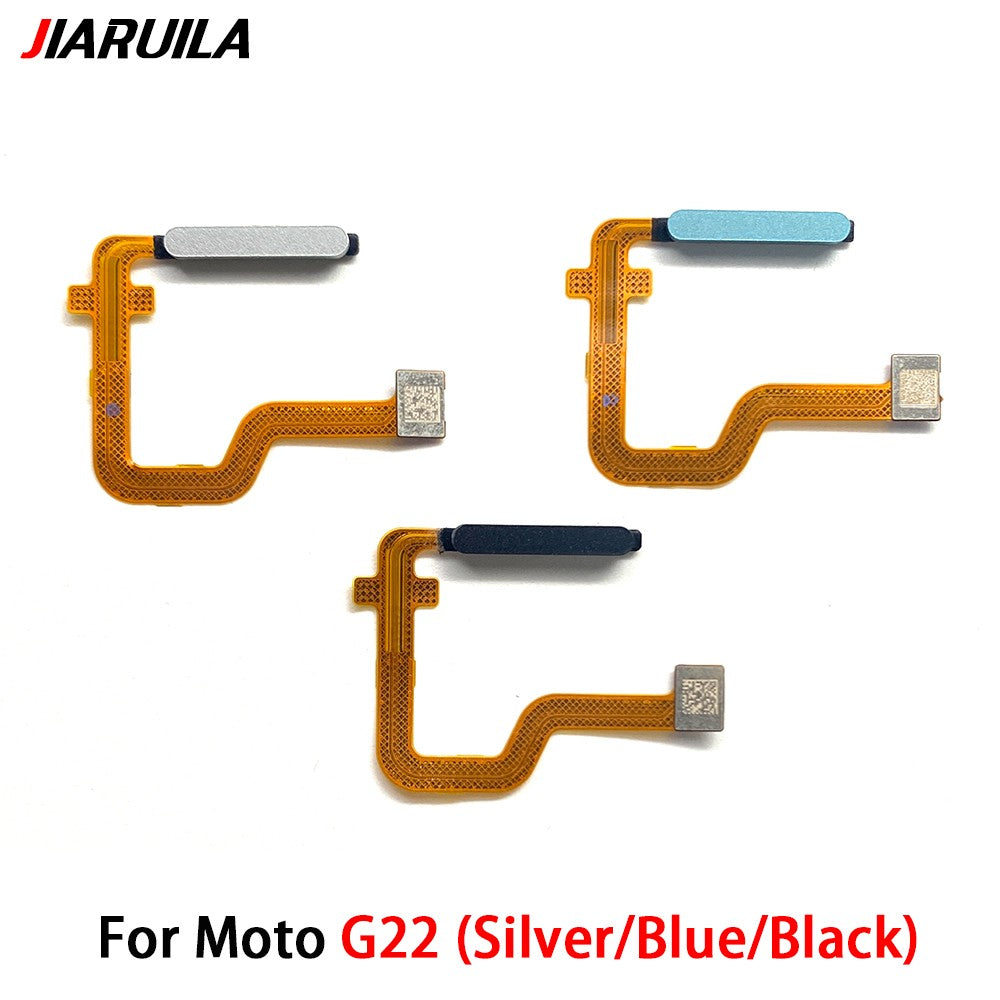 Botón de inicio, Sensor de identificación táctil de huellas dactilares, cinta de Cable flexible, piezas de repuesto para Moto G22 G31 G51 5G G60S G71