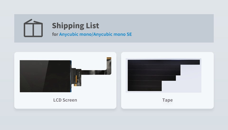 Chitusystems Pantalla LCD MONO de 6,08 pulgadas 1620 × 2560 para Anycubic Photon Mono/Mono SE