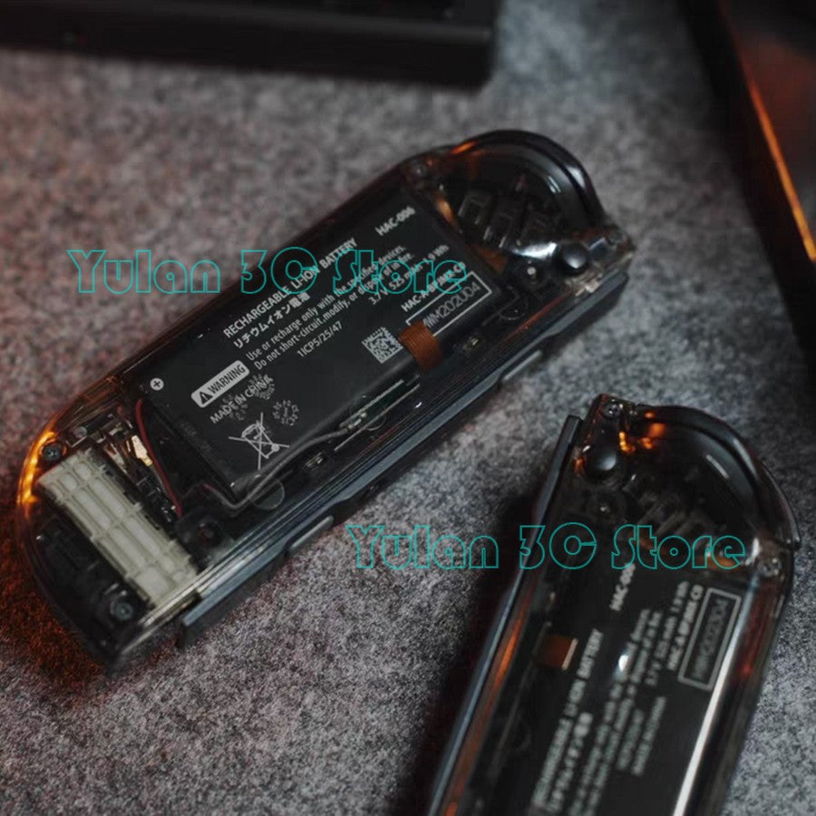 Nuevo NIntend Switch, carcasa de repuesto DIY, funda transparente para consola Nintendo Switch, accesorios de juego Joycon derecho e izquierdo