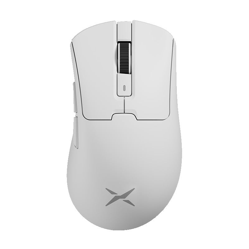 Ratón inalámbrico para juegos Delux M900 PRO, ergonómico, 8K, velocidad de orolling PAW3395 BK3633, base de carga RGB de 63g para PC y portátil de mano grande derecha