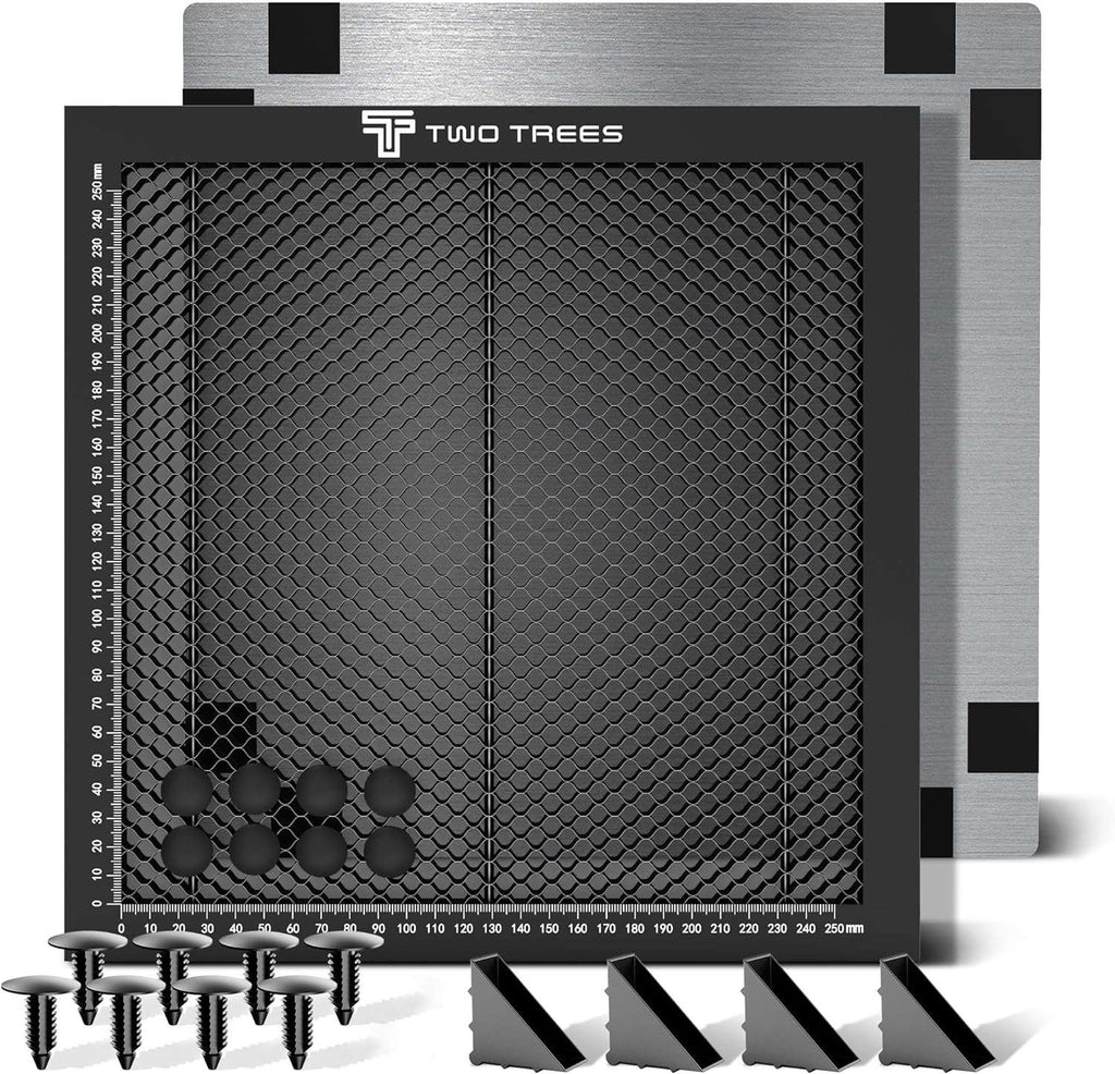 TWO TREES Mesa de grabado láser CNC, máquina de corte láser, mesa de trabajo de panal para máquina cortadora de Co2 TS2 TTS-55, piezas de equipo de búsqueda láser