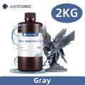Anycubic Resina de lavado de agua Impresoras 3D Resina Lavable con agua 365-405nm para LCD DLP Photon M3 Plus Max 7K mono 6K Impresión