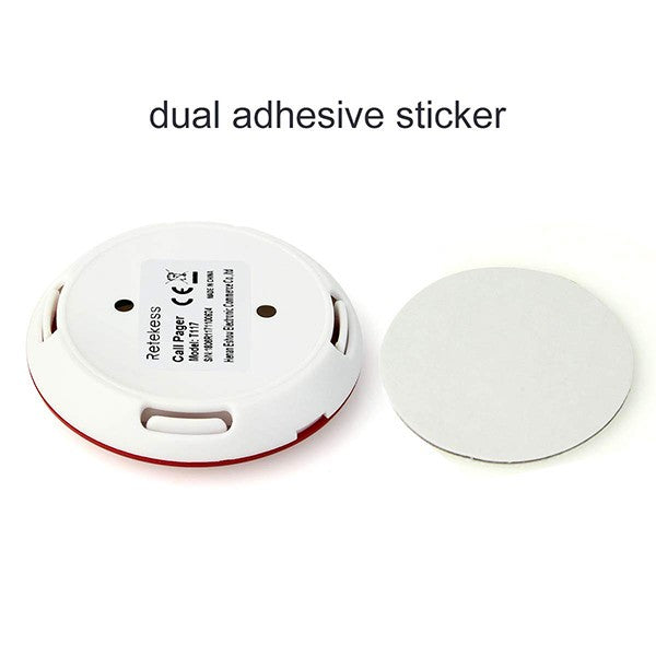 RETEKESS-sistema inalámbrico de llamadas para camarero, buscapersonas para restaurante, receptor de reloj T128, botón de llamada T117, servicio al cliente para cafetería