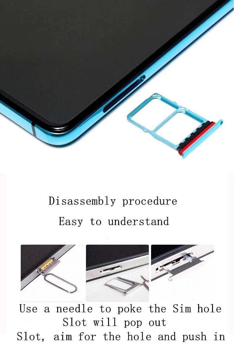 Nuevo Micro Pad Tablet PC tarjeta SIM adaptador de tarjeta SD bandeja ranura para chip soporte de cajón para Samsung Galaxy TAB A T290 T295 bandeja de tarjeta