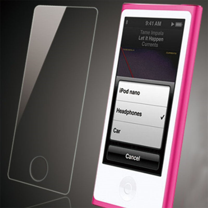 Protector de pantalla frontal de vidrio templado para Apple ipod Nano 7 8, película protectora Nano7, Nano8, MP3