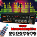 Amplificadores de potencia G919H 1000W para el hogar y el coche, 2 canales, Bluetooth, sonido envolvente, FM, USB, Control remoto, Mini amplificador estéreo Digital HIFI