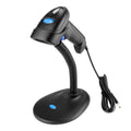 Escáner de código de barras 2D inalámbrico NETUM L8 y lector de código de barras QR 1D/2D con cable L5 PDF417 para terminal POS de inventario
