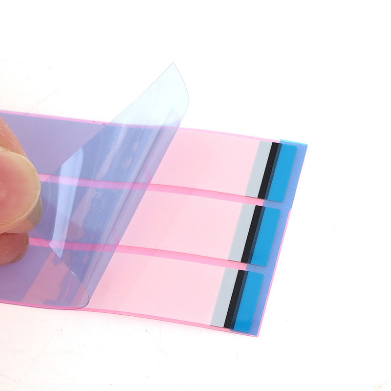10 Uds pegamento elástico cinta de doble cara sin costuras pegatina de batería tiras adhesivas para teléfono móvil