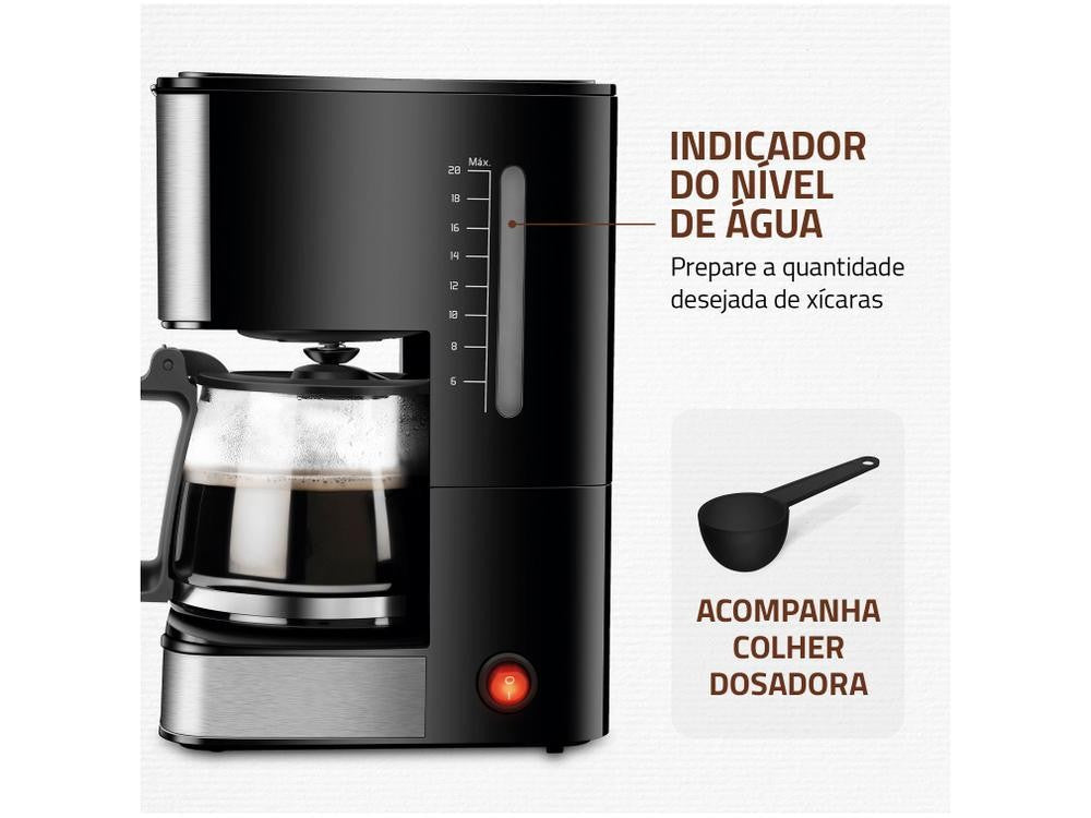 Cafetera eléctrica Mondial Dolce Arome, 20 Cafes-220V