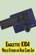 Combo Teclado y Mouse Inalámbrico Compacto