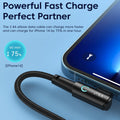 Toocki 2.4A Cable USB para iPhone 8 7 Plus X XR LED codo trenzado Cable iP de carga rápida para Pad iPhone 14 13 Pro Max Cable de datos USB