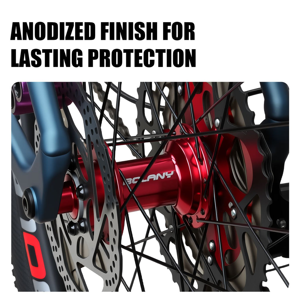 Enviado do Brasil BOLANY MTB Cubo Boost Cube MS 6 Pinos 110x15 Cubo Barulhento para Bicicleta de Montanha 32 Furos Cubo de Bicic