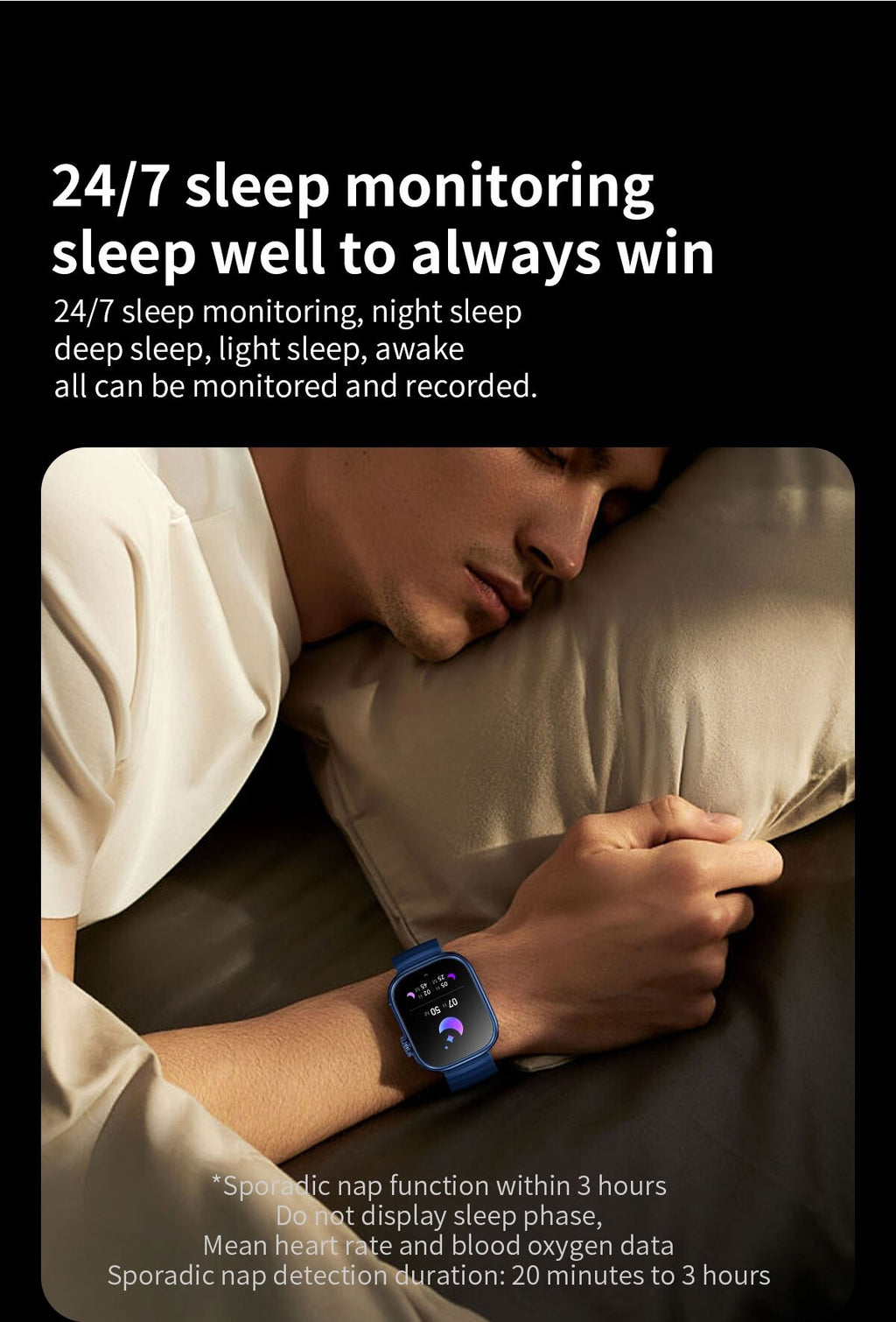 Reloj inteligente para hombre y mujer, pulsera con linterna LED, más de 100 modos deportivos, rastreador de actividad física, temperatura corporal, pantalla de 2,01"