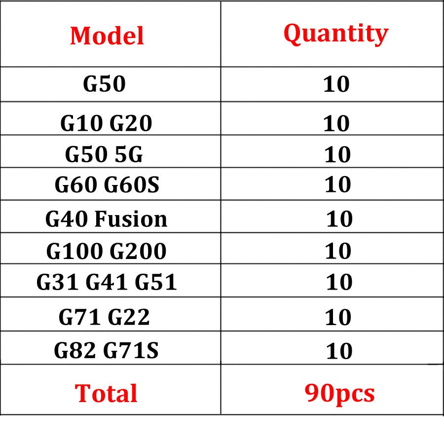 10 Uds conector de base de carga USB puerto de carga para Motorola Moto G10 G20 G50 G60 G60s G100 G31 G41 G71 G82 G22 G200 conector tipo C