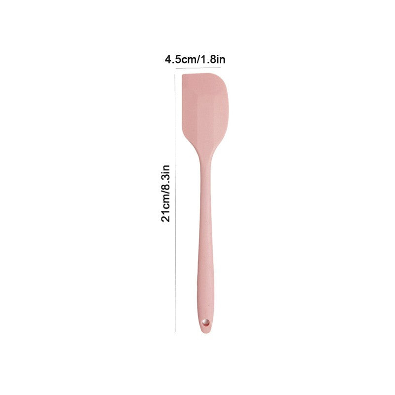 Espátula de crema de silicona antiadherente, herramientas de cocina resistentes al calor para hornear pasteles DIY