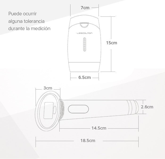 Lescolton 2in1 de depilación láser IPL máquina depiladora láser depilación permanente Bikini Trimmer eléctrico depilador un láser