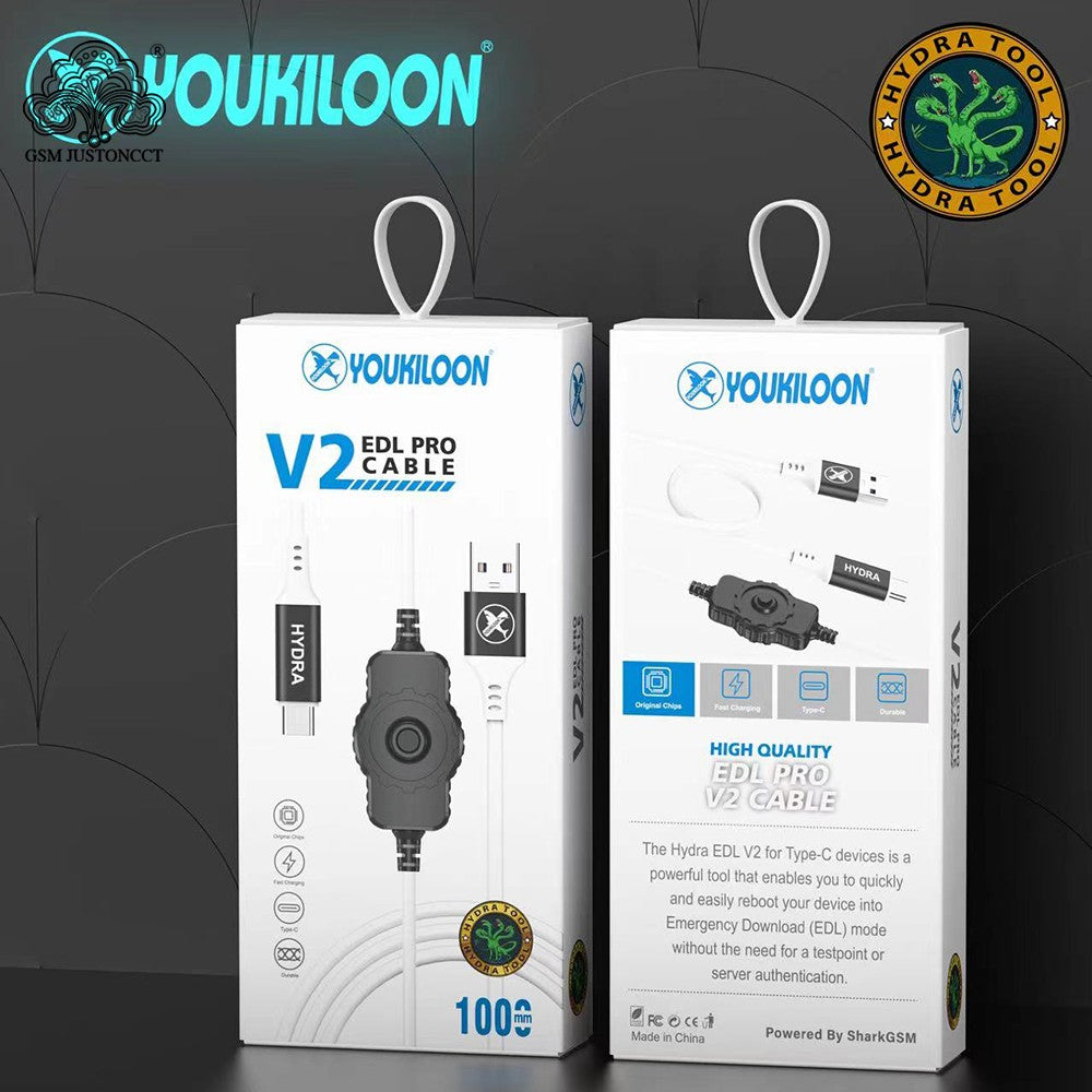 Cable USB Tipo-C HYDRA V2 EDL PRO 2026 NUEVO para Hydra Dongle