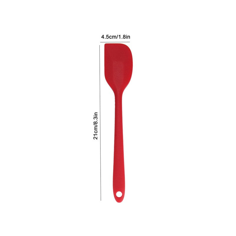 Espátula de crema de silicona antiadherente, herramientas de cocina resistentes al calor para hornear pasteles DIY