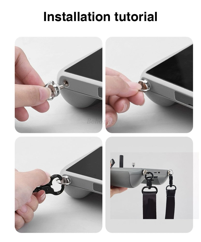 Correa para el cuello ajustable para control remoto DJI RC/RC 2/RC Pro, para DJI Mini 5 Pro/Mini 4 Pro 3/Neo/Flip/Air 3S/Mavic Drone