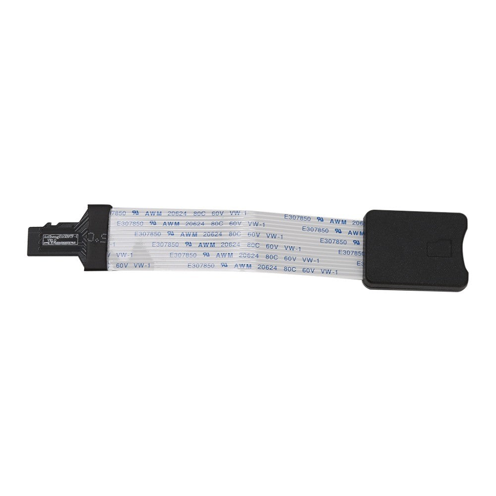 Extensor de Cable de extensión de lector de tarjetas, adaptador de 10/15/25/46cm TF macho a Micro SD hembra para coche, GPS, teléfono, cámara de TV
