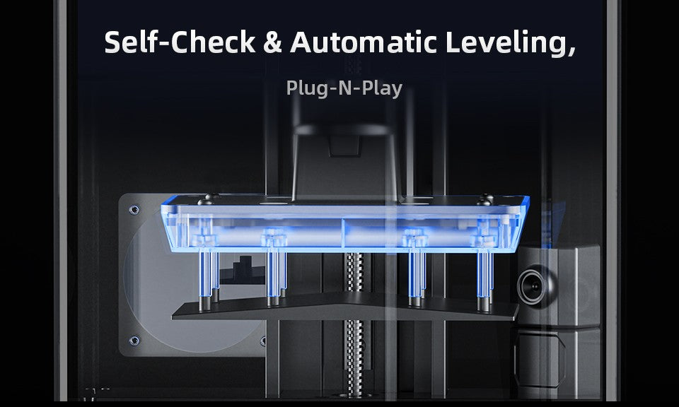 ELEGOO Mars 5 Ultra 9K MSLA Impresora 3D de resina con nivelación automática y cámara inteligente AI, tamaño de impresión de alta velocidad 153,36 × 77,76 × 165 mm