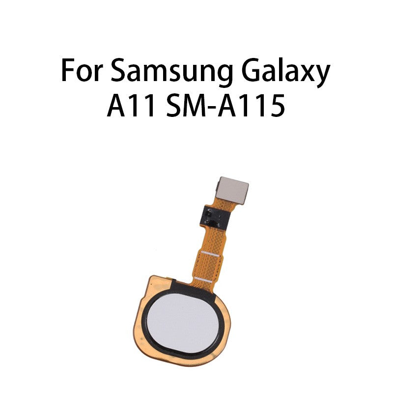 Cable flexible del sensor de huellas dactilares del botón de inicio de org para Samsung Galaxy A11 SM-A115