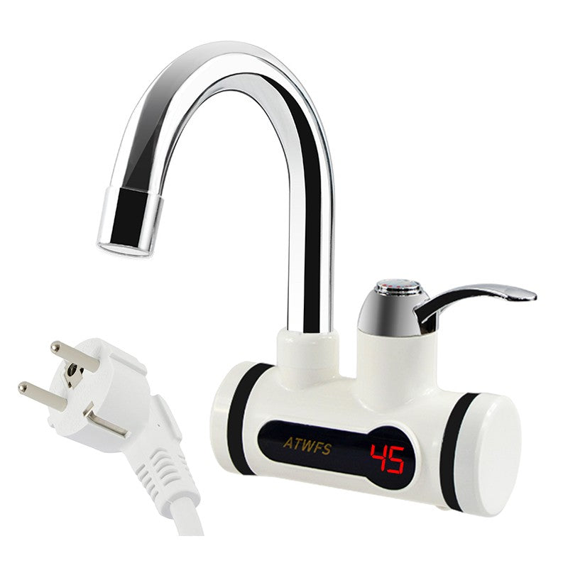 ATWFS-Grifo calentador de agua eléctrico de cocina, calentador de agua instantáneo, calefacción en frío, sin depósito