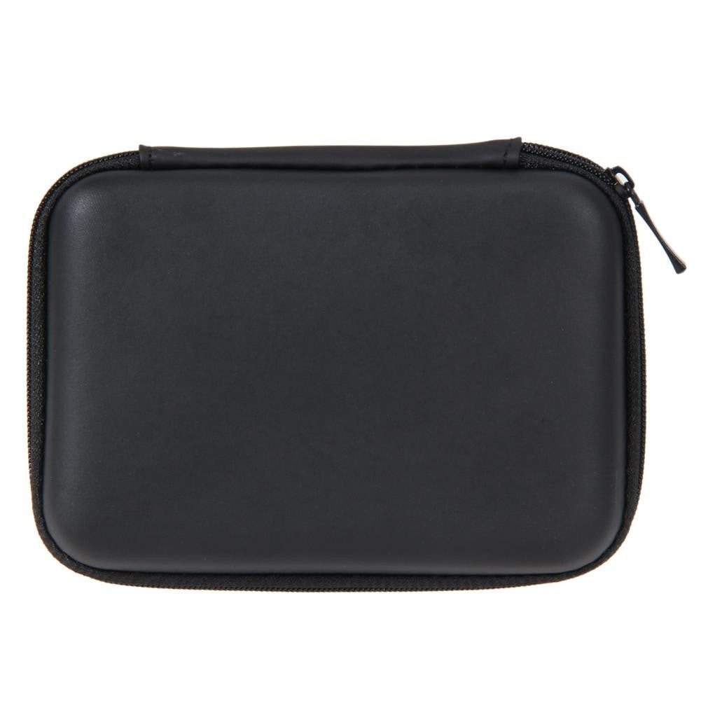 Paquete de disco duro de 2,5 pulgadas, bolsa de auriculares, bolsa de disco HDD de energía móvil, bolsa con cremallera, funda de auriculares, caja de almacenamiento EVA móvil