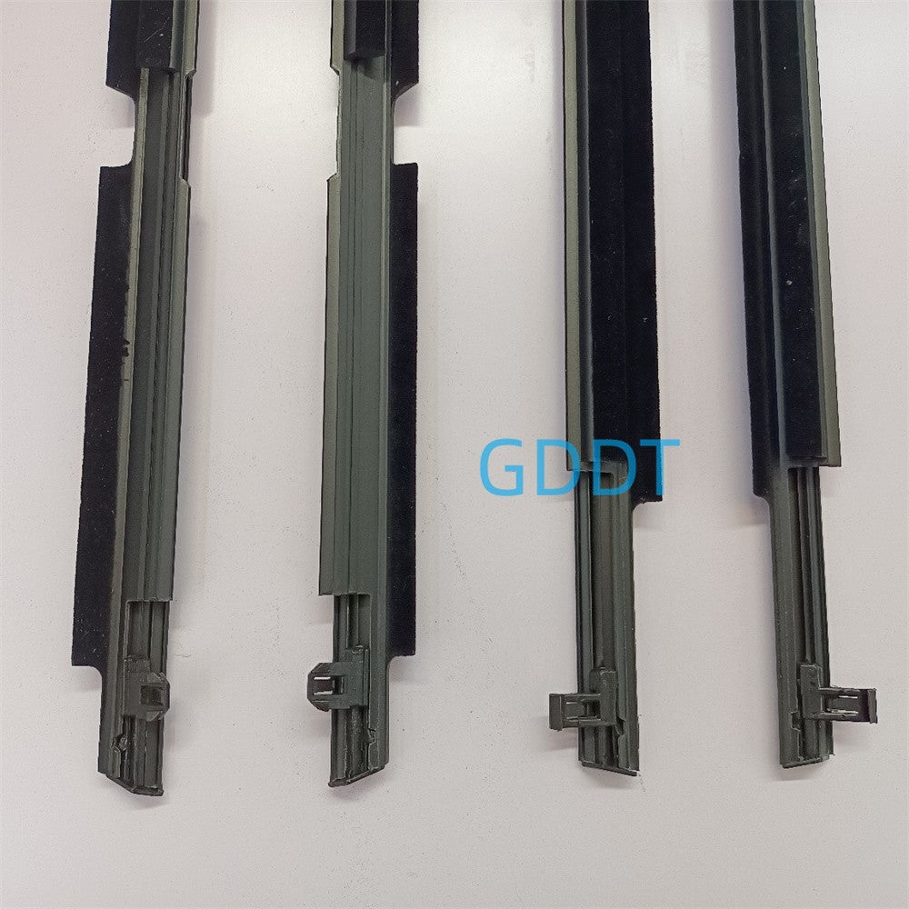 4 Uds. De goma para ventanas de EE. UU. o UE exterior para Toyota RAV4 2009-2012 75720-0R020 Protector de vidrio tira meteorológica para RAV-4 vidrio XA30