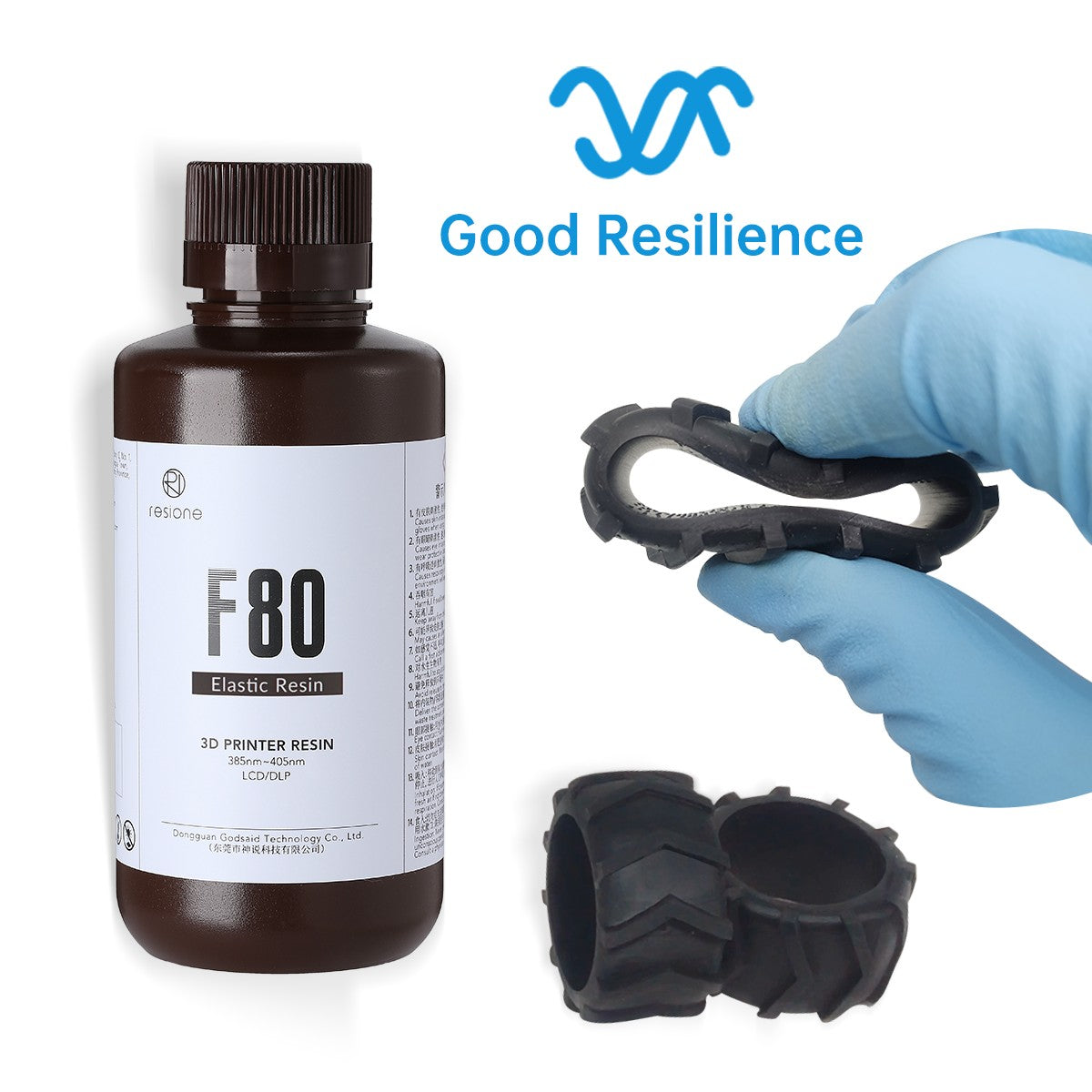 Resione 1KG ABS como impresora 3d resistente resina fotopolímero UV para Elegoo Anycubic resina 3d Photon resina líquida