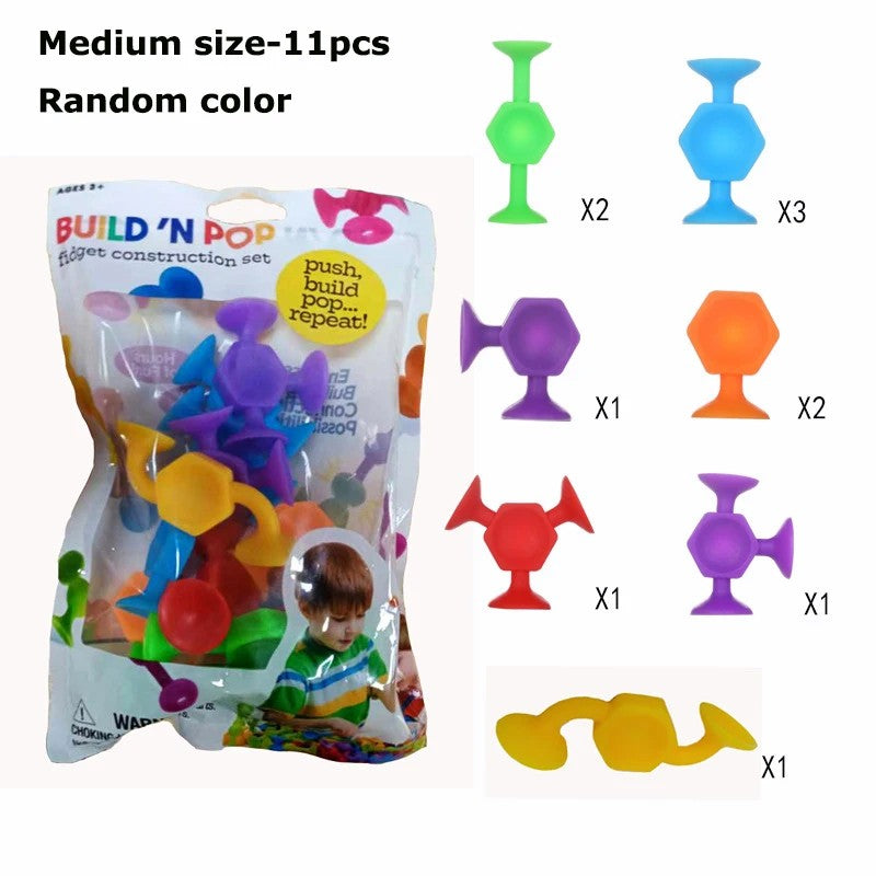 Juguete con ventosa de letras y números, juguete de bloques de construcción de silicona suave, juguete con ventosa sensorial para niños, juego interactivo para padres e hijos, juguete de baño